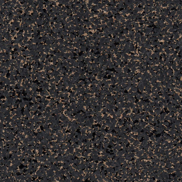 Dark grey rubber cork flooring